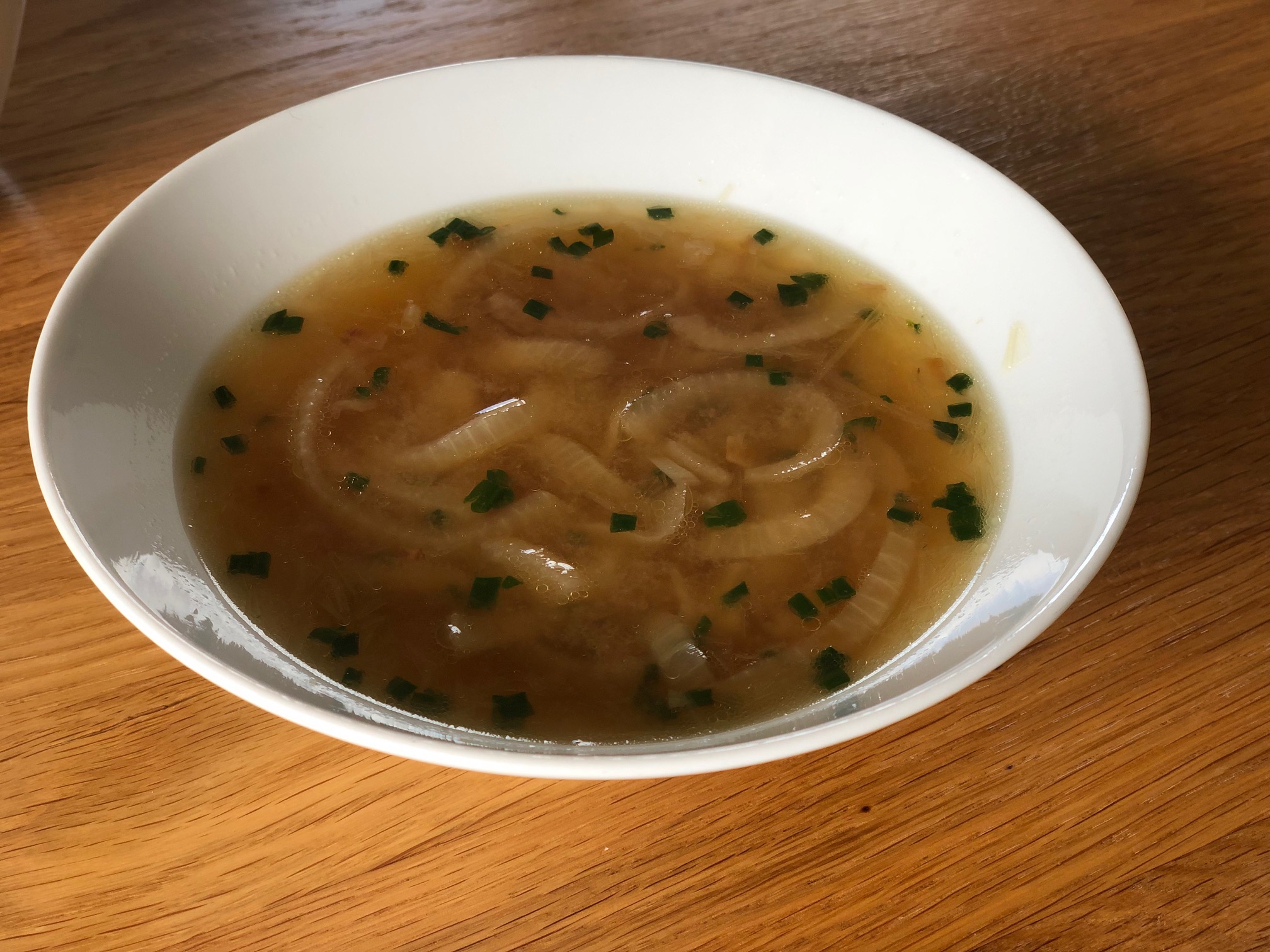 Cibulačka s miso pastou — fotka 2